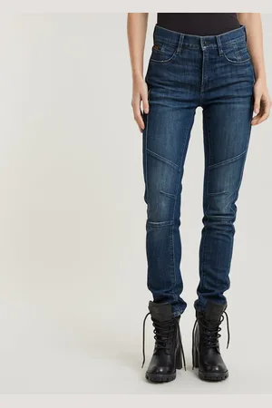 G-Star Ace 2.0 Biker Slim Straight Jeans - - Damen
