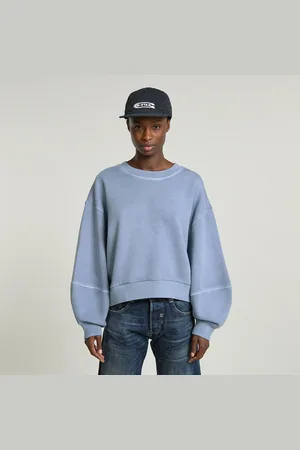 G-Star Overdyed Big Sleeve Oversized Sweater - - Damen