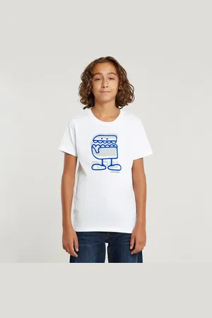 G-Star Jungen T-Shirt Comic - - jungen