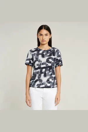G-Star Sprayed Letters Top - - Damen