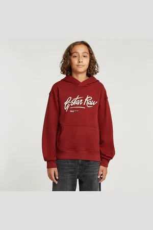 G-Star Jungen Hoodie Loose Brushed - - jungen
