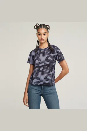 G-Star Sprayed Letters Top - - Damen