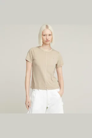 G-Star Overdyed Front Seam Top - - Damen