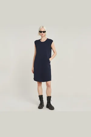 G-Star Seam Detail Loose Kleid - - Damen