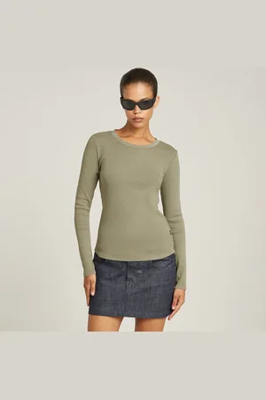 G-Star Overdyed Slim Top - - Damen