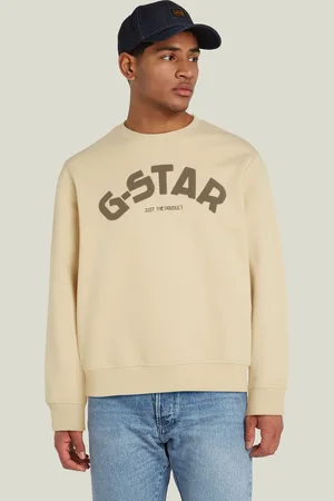 G-Star Puff Logo Print Crew Sweatshirt - - Herren