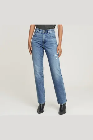 G-Star Viktoria High Straight Jeans - - Damen