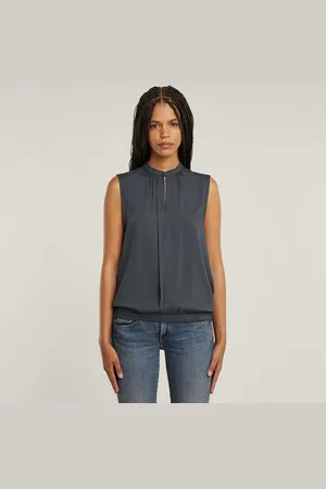 G-Star Stand Up Collar Top - - Damen