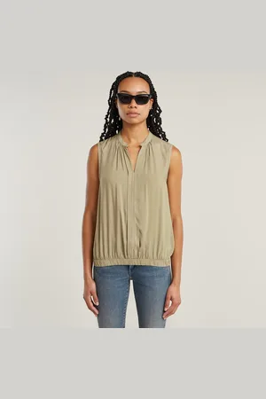 G-Star Stand Up Collar Top - - Damen