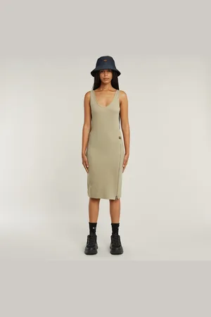G-Star Asymmetric Zip Kleid - - Damen