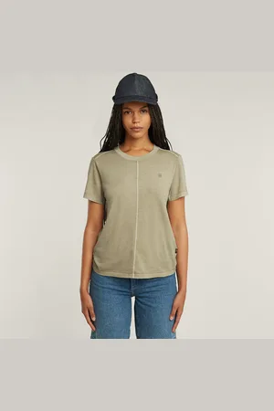 G-Star Overdyed Front Seam Top - - Damen