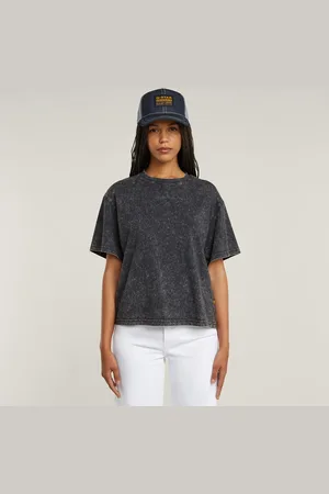 G-Star Washed G-Script T-Shirt - - Damen
