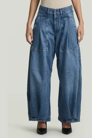 G-Star Pleated Loose Jeans - - Damen