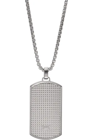 Emporio Armani Herren Kette mit Anhänger "EGS2986040", Edelstahl