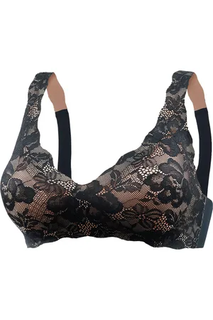 Lascana Perfect Basics Bralette, nahtlos, Wellenkante, für Damen, , M