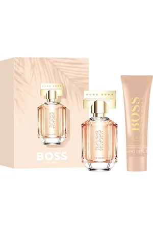 HUGO BOSS The Scent Duft-, Duftset (1x Eau de Parfum 30 ml, 1x Körperlotion 50 ml), Damen, fruchtig/orientalisch