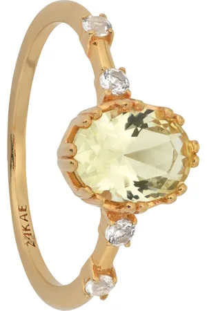 24Kae Damen Ring "12406Y", 925er Silber