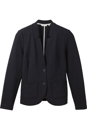 TOM TAILOR Blazer, Knopfleiste, Fronttaschen, für Damen, , XS