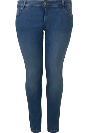 TOM TAILOR Plus Jeans, Skinny Fit, Five-Pocket-Design, große Größen, für Damen, , 48