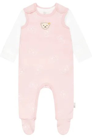 Steiff Stramplerset, 2-teilig, Bären-Patch, für Babys und Kleinkinder, , 62
