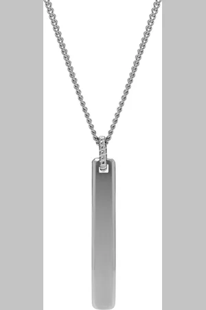 Fossil Herren Kette mit Anhänger "JF03988040", Edelstahl