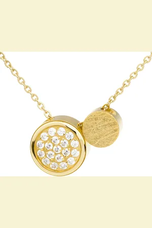 ERNSTES Damen Kette mit Anhänger, Edelstahl