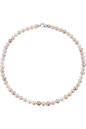 Vandenberg Damen Kette, 925er Silber mit Süßwasserzuchtperlen