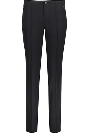 Mac Stoffhose "Ann", Slim-Fit, Gummibund, für Damen, , 38/L30