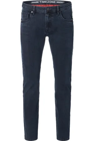 Timezone Eduardo Jeans, Straight Fit, 5-Pocket-Style, uni, für Herren, , 32/34