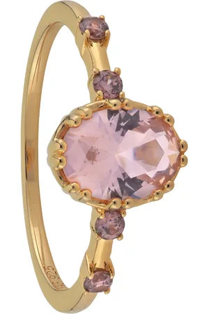 24Kae Damen Ring "12433Y", 925er Silber