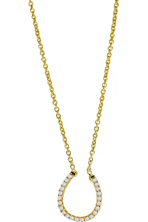 Moncara Damen Kette mit Anhänger, 375er Gelbgold 23 Diamanten, zus. ca. 0,10 Karat