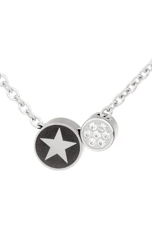 ERNSTES Damen Kette mit Anhänger, Edelstahl