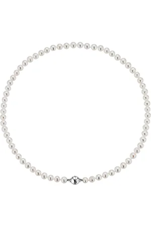 Vandenberg Damen Kette, 925er Silber mit Süßwasserzuchtperlen