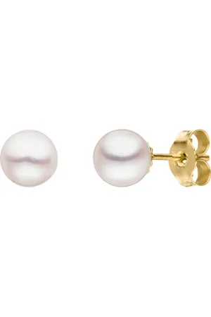 Vandenberg Damen Ohrstecker, 585er Gelbgold mit Zuchtperle