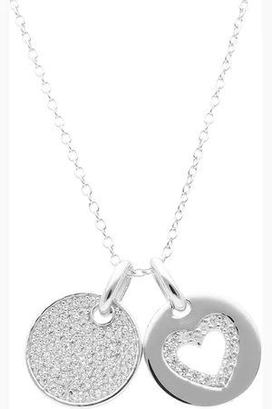 Manguun Damen Kette mit 2 Anhängern, 925er