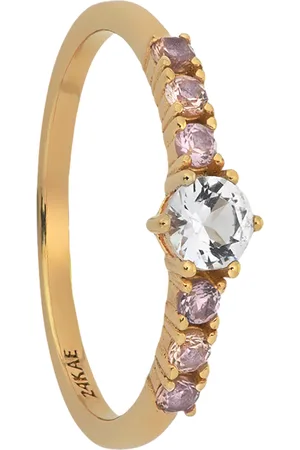24Kae Damen Ring "12401Y", 925er Silber