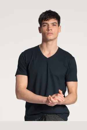 Calida Remix Shirt, Modern Fit, V-Ausschnitt, für Herren, , L