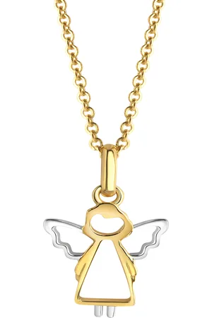 CELESTA ® Damen Kette mit Anhänger, 375er Gold