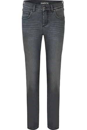 Angels Jeans "Cici", Straight Fit, uni, für Damen, , 46/L30