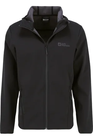 Jack Wolfskin Bornberg Softshelljacke, Kapuze, Logo, für Herren, , S