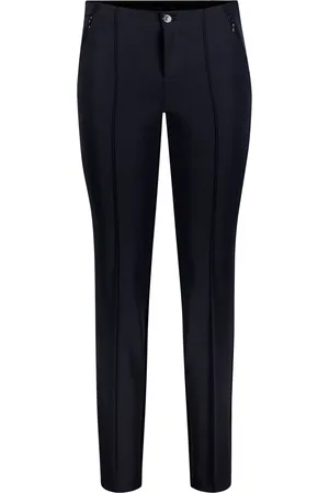 Mac Stoffhose "Ann", Slim-Fit, Gummibund, für Damen, , 36/L30