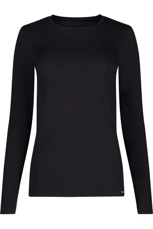 Skiny ® Langarmshirt, Label, Rundhals-Ausschnitt, für Damen, , 42