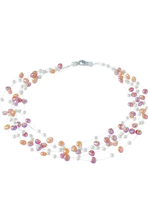 Vandenberg Damen Collier "05524-9420-001", 925er Silber mit Süßwasserzuchtperlen