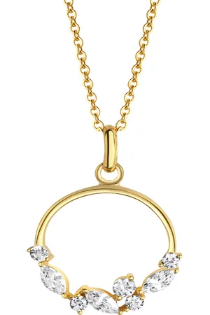 CELESTA ® Damen Kette mit Anhänger, 375er