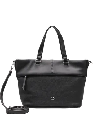 Gerry Weber Shopper, Kunstleder, Reißverschluss, uni, für Damen