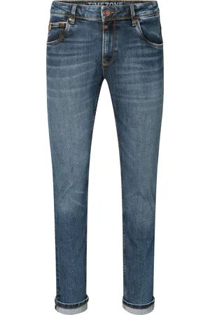 Timezone Jeans, verwaschen, destroyed, Slim-Fit, für Herren, , 34/30