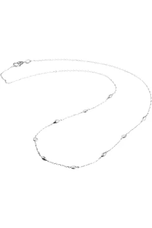 Moncara Damen Kette, 585er mit 4 Diamanten, zus. ca. 0,20 Karat