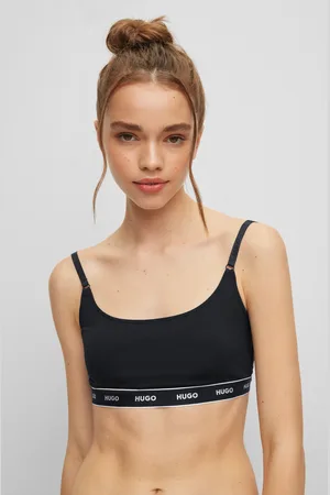 HUGO BOSS Bralette, Logobund, 2er-Pack, für Damen, , XS