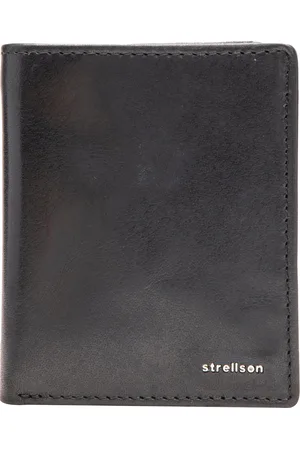 Strellson Geldbörse "Jefferson", Hochformat, Emblem, uni, für Herren