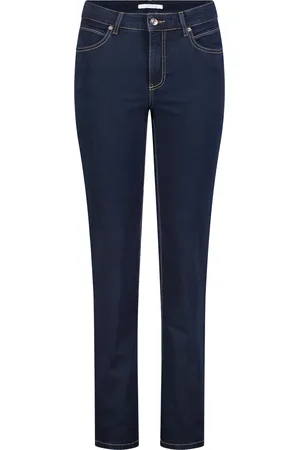 Mac Melanie Jeans, Straight Fit, Gürtelschlaufe, für Damen, , 38/L28